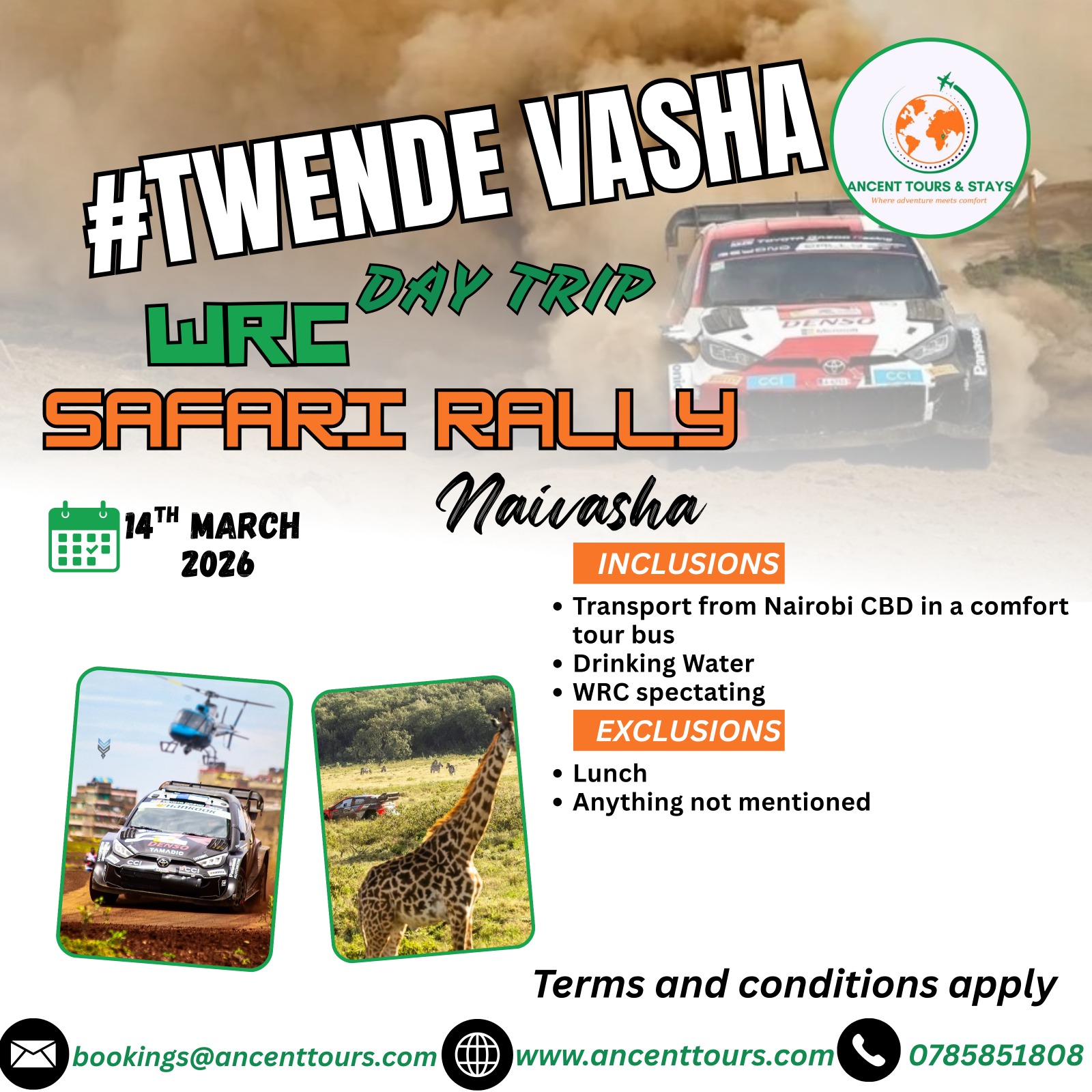 WRC SAFARI RALLY 2026 SOLO TRAVEL